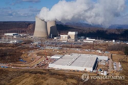 미 펜실베이니아주에 건설 중인 아마존 데이터센터