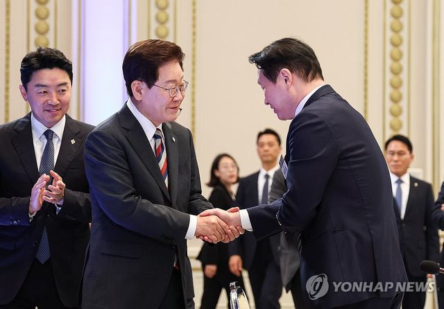 이재명 대통령과 최태원 회장
