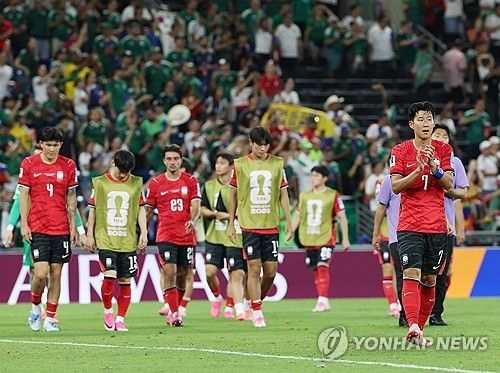한국, 32강 자력진출 실패