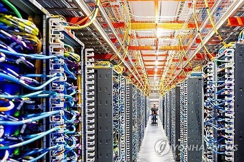 미 인디애나주의 아마존 데이터센터