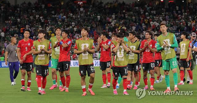 한국, A조 3위로 마무리