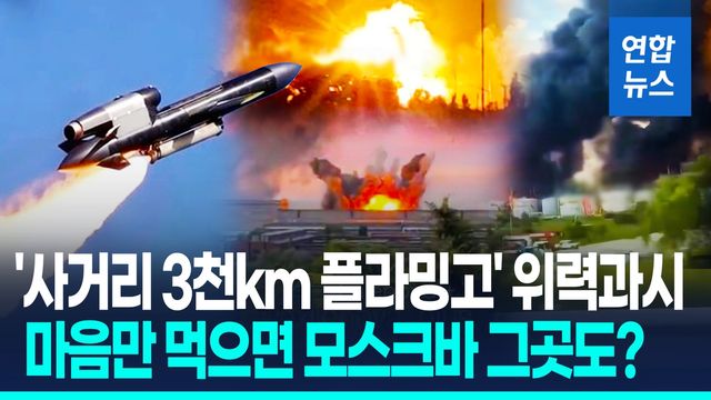 [영상] 우크라 '40일 작전' 개시하자…'플라밍고'로 러 군수공장 때렸다 - 2