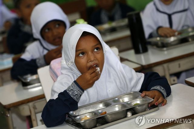 인도네시아 무상급식 사업