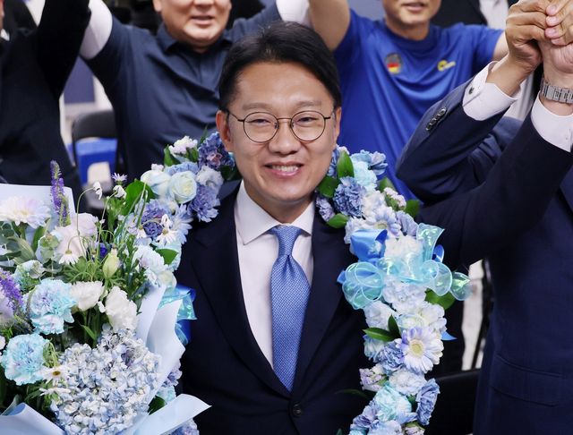 인천 계양을 김남준 당선 확실