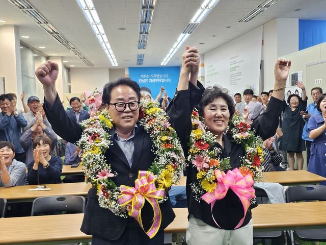 3선에 성공한 최상기 인제군수 당선인