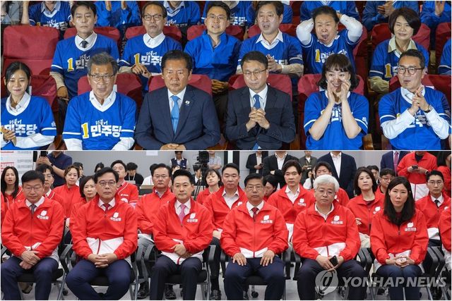 6·3 지방선거 출구조사 지켜보는 여야