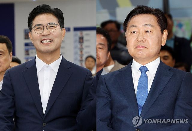 출구조사 희비 엇갈린 이원택-김관영