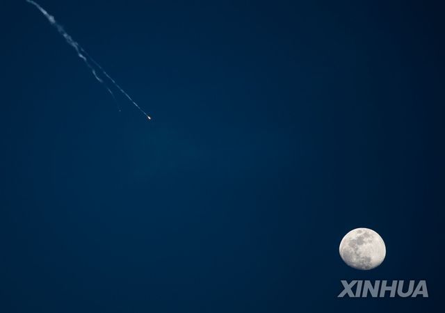 이란이 발사한 미사일 