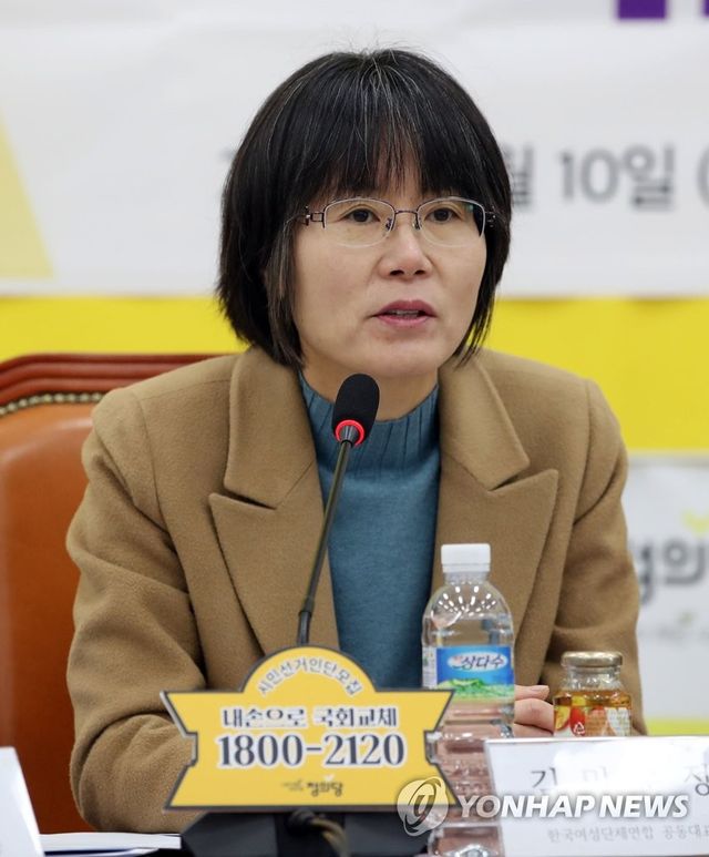 김민문정 전 한국여성단체연합 상임대표