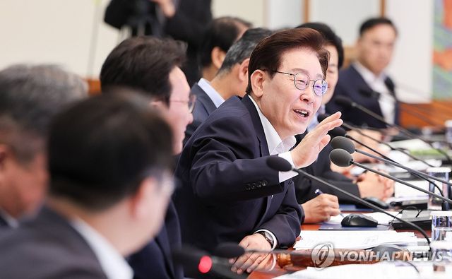 발언하는 이재명 대통령
