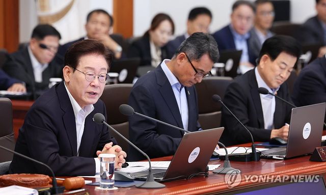 발언하는 이재명 대통령