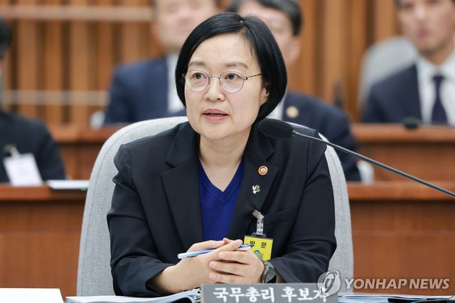 인사청문회 둘째날, 답변하는 한성숙 국무총리 후보자