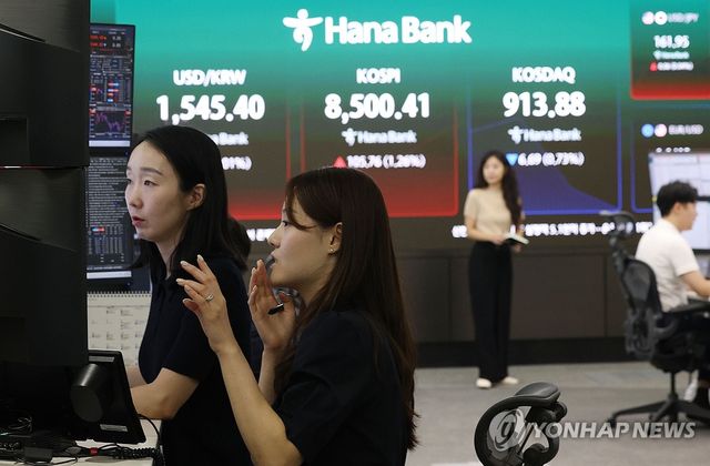 상승 출발한 코스피