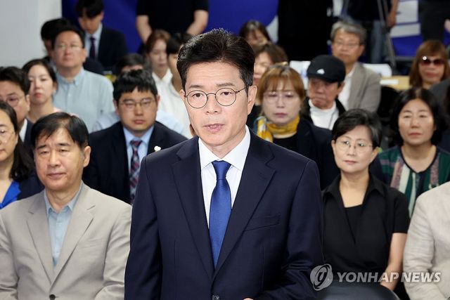 지방선거 관련 입장 밝히는 정원오 서울시장 후보