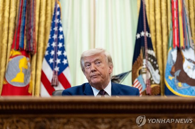 도널드 트럼프 미 대통령