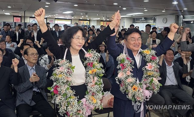 권순기 후보 '개표율 99.62％'에 당선 확정
