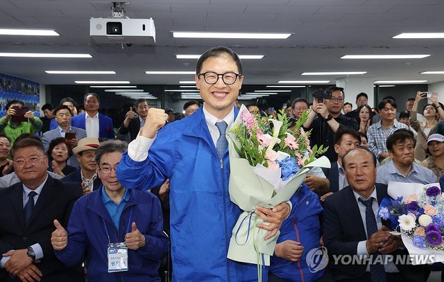 김상욱 울산시장 후보, 당선 확실시