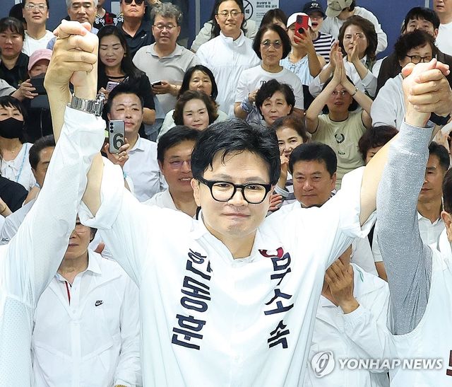 국회 입성하는 한동훈