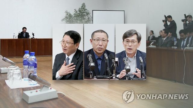 북한 내 억류 국민 7명 중 선교사 김정욱·최춘길·김국기씨(왼쪽부터, CG)