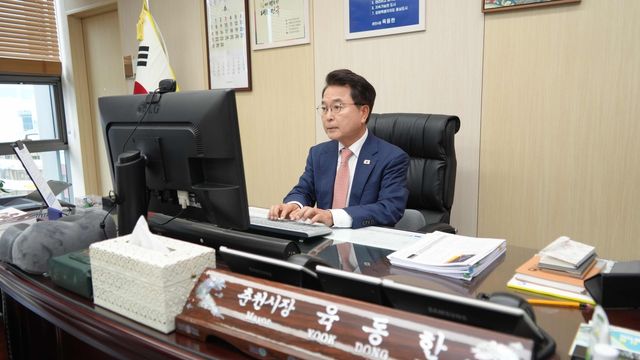 육동한 춘천시장 업무복귀