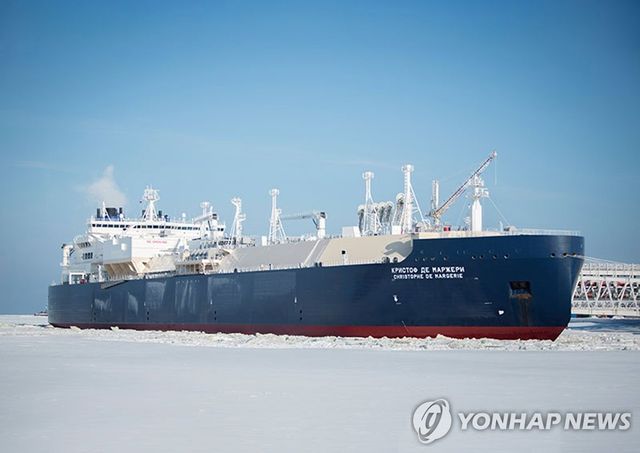 북극항로의 LNG 수송선