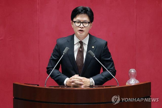 국회 입성한 한동훈 의원