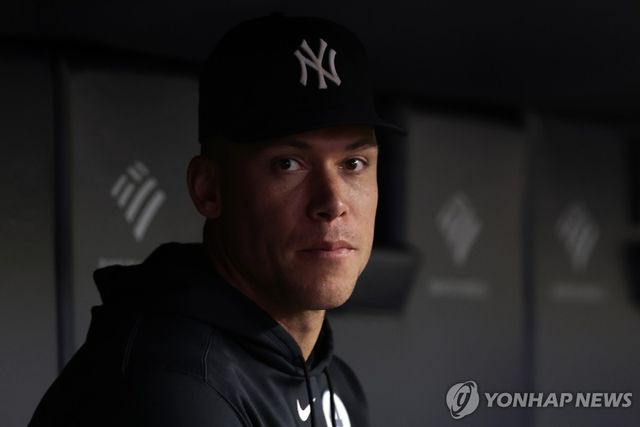 양키스 주포 저지, 갈비뼈 피로골절로 이탈 