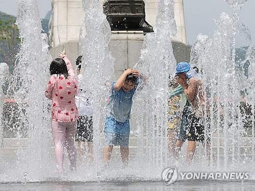 계속되는 무더위