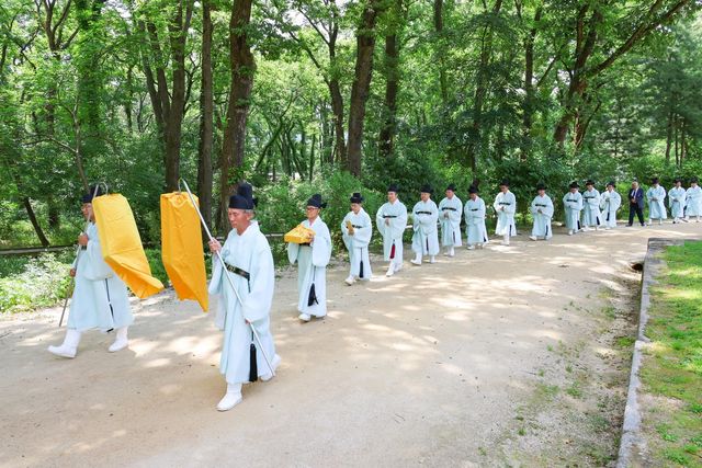 지난해 태종대왕 제603주기 기신제향