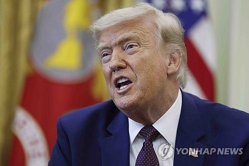 도널드 트럼프 미국 대통령
