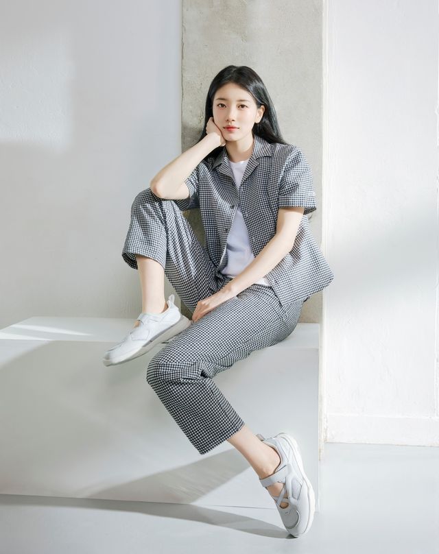 K2 시원서커 반팔 셔츠 셋업