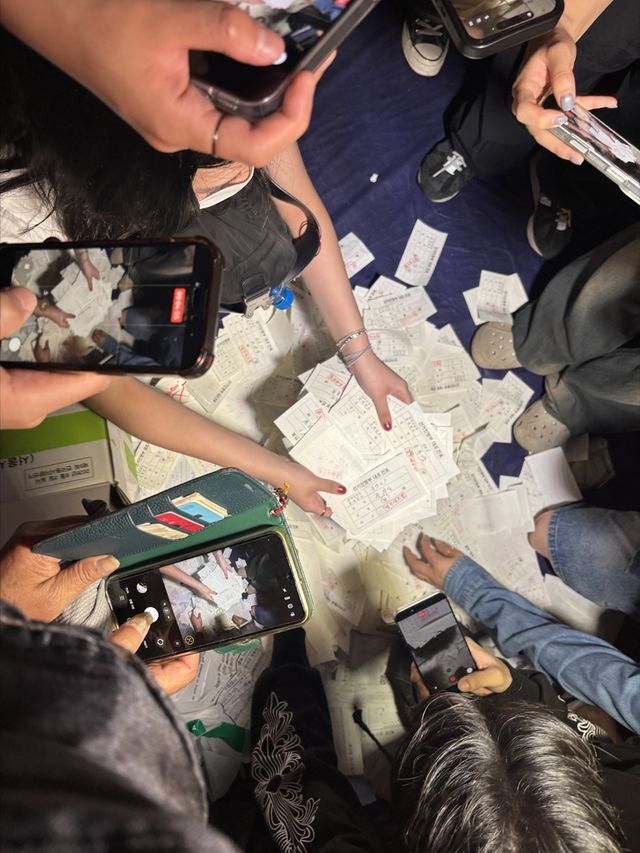 개인정보 노출된 선거인명부 대조전표