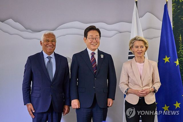 이재명 대통령, 한·EU 정상회담