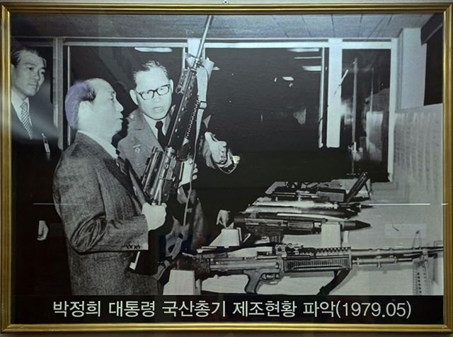박정희 대통령 모습