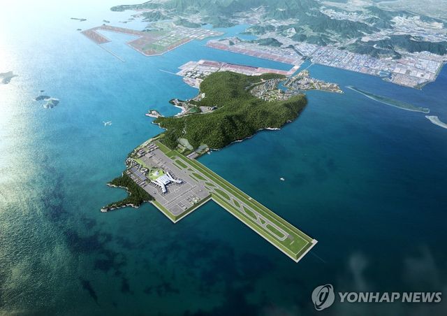 가덕도신공항 조감도