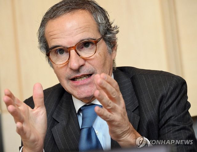 라파엘 그로시 IAEA 사무총장 기자간담회