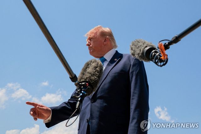 도널드 트럼프 미국 대통령
