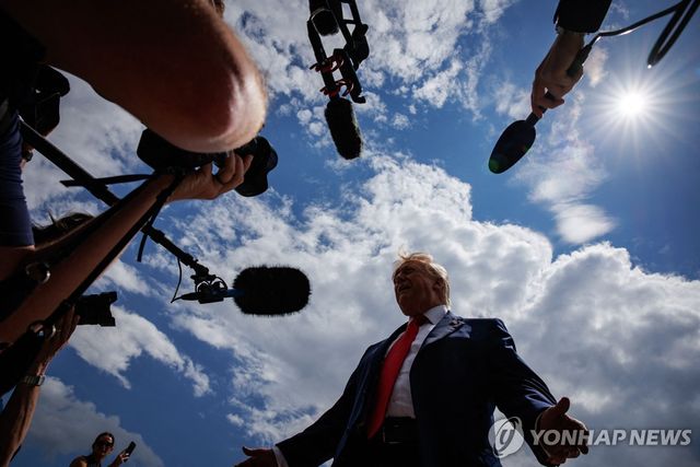 도널드 트럼프 미국 대통령