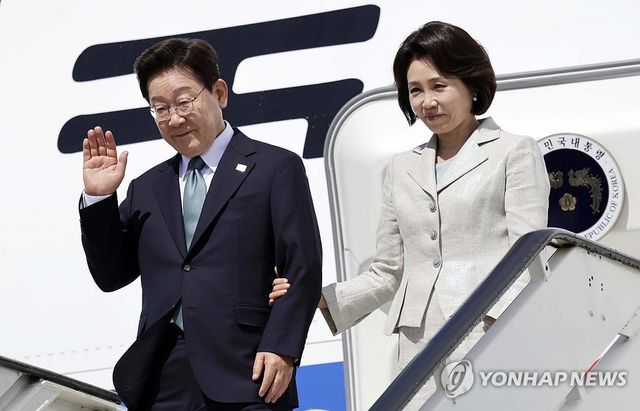 이재명 대통령, 벨기에 도착