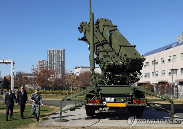 일본 방위성에 배치된 PAC-3