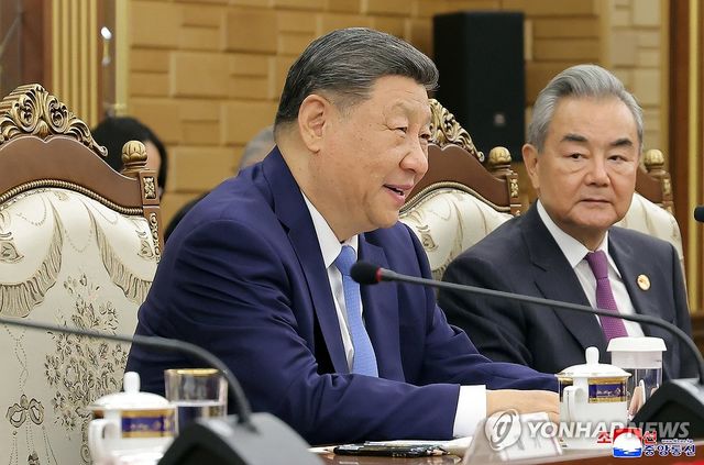 김정은·시진핑 정상회담 진행