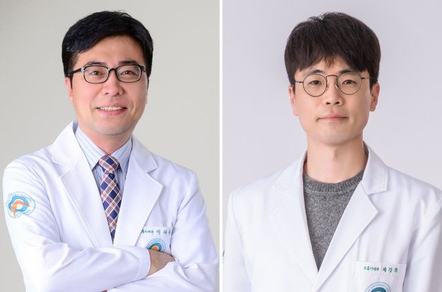 울산대병원 이태훈(왼쪽), 채강희 교수