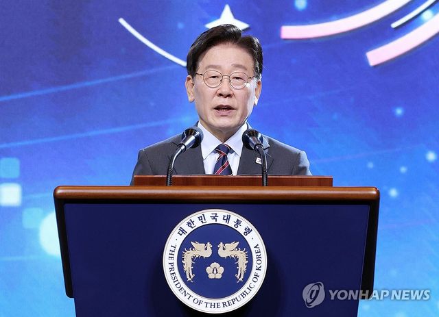 격려사하는 이재명 대통령