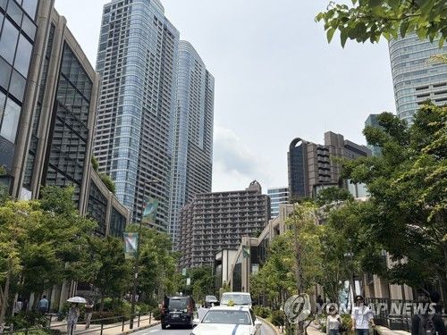 도쿄 아자부다이힐즈 전경