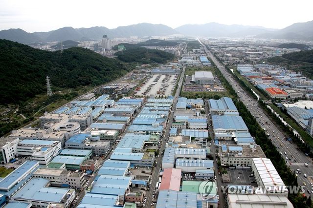 기계공업 중심 창원국가산단