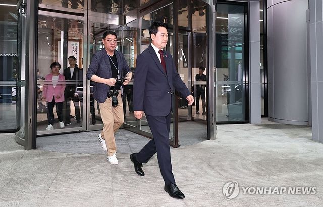 장동혁 대표, '장윤기 사건' 관련 경찰청 항의 방문