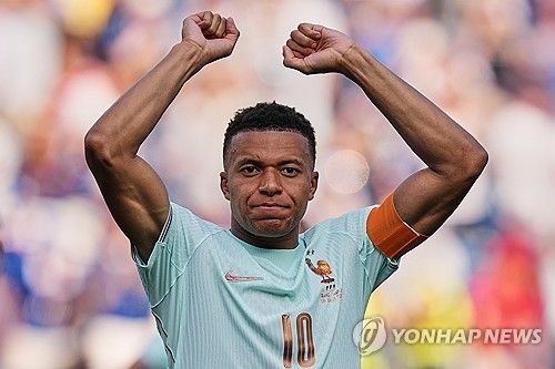프랑스 국가대표팀 주장 킬리안 음바페