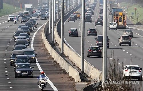 벨기에이 고속도로 [EPA 연합뉴스 자료사진. 재판매 및 DB 금지]