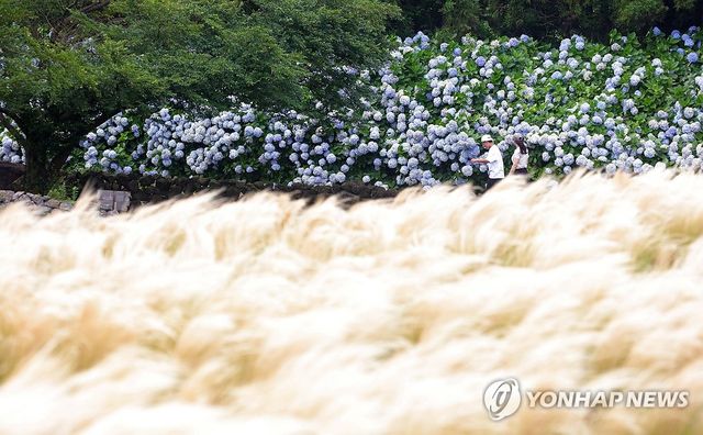 강풍특보 내려진 제주