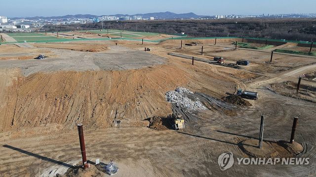 한산한 수도권매립지